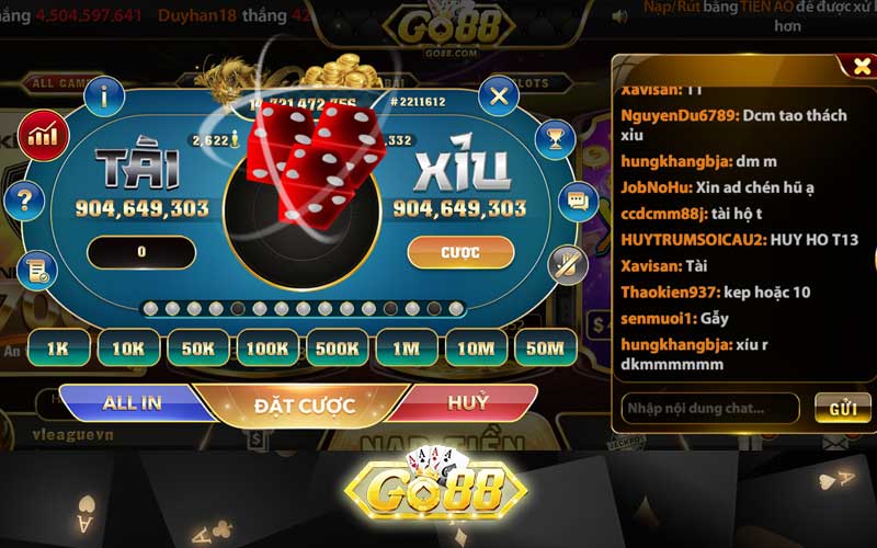 Những câu hỏi khi chơi Tài Xỉu trên Go88